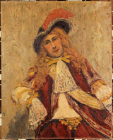 馬克西姆·莫夫拉-1916-德赫利-埃米爾-1871-1969-喜劇演員法國舞台服裝藝術印刷美術複製品牆藝術