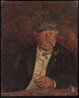 maxime-maufra-1911-portrett av oberst-la-villette-kunst-trykk-kunst-reproduksjon-vegg-kunst
