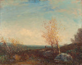 felix-ziem-1875-fontainebleau-meşəsində-maral-art-çap-incə-sənət-reproduksiya-divar-art