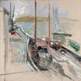 john-henry-twachtman-1900-harbor-scene-art-ebipụta-fine-art-mmeputa-wall-art-id-av19ddsqn