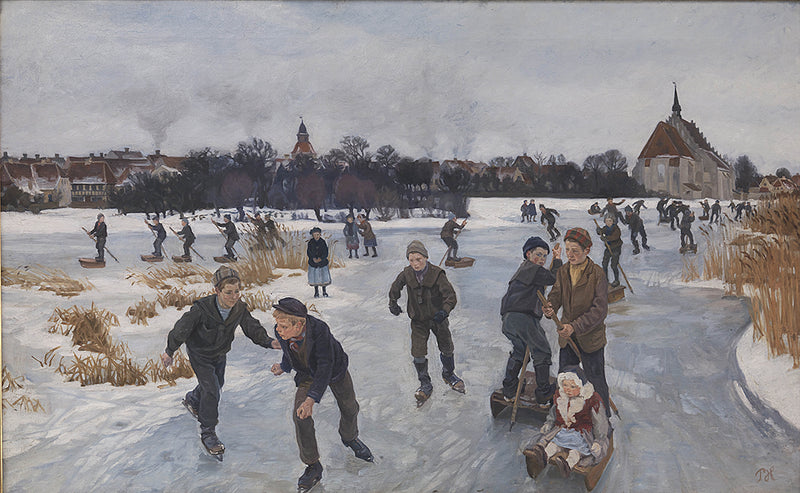 peter-hansen-children-skating-outside-faborg-art-print-fine-art-reproduction-wall-art-id-av1ancnde