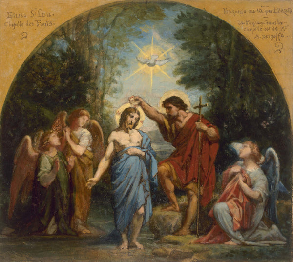jean-louis-bezard-1869-sketch-for-the-church-of-saint-leu-saint-gilles-the-baptism-of-christ-art-print-fine-art-reproduction-wall-art