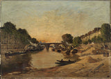 antoine-guillemet-1912-de-seine-en-de-pont-marie-kunstprint-kunst-reproductie-muurkunst