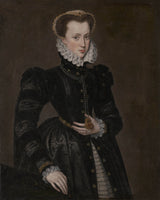 安东尼·莫尔1575年的肖像，夫人法院艺术打印精细艺术复制墙艺术id-av1ucfw2p