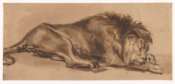 unknown-1648-reclining-lion-right-art-print-fine-art-reproduction-wall-art-id-av25gov9w