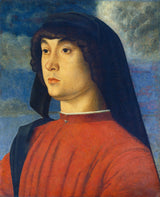 гиованни-беллини-1480-портрет-младог човека-у-црвеној-уметност-штампа-ликовна-репродукција-зид-уметност-ид-ав4отввззв
