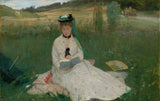 Berthe-Morisot-1873-lesing-art-print-fine-art-gjengivelse-vegg-art-id-av54to12s