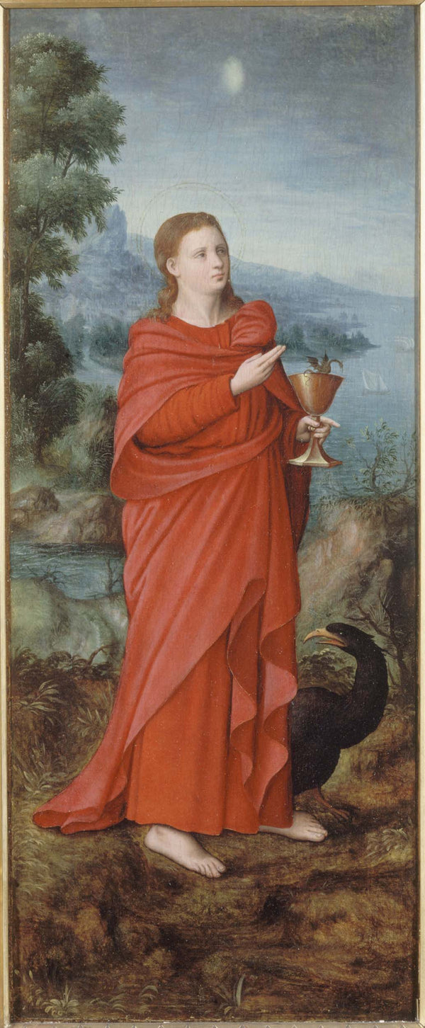 anonymous-1500-st-john-on-patmos-art-print-fine-art-reproduction-wall-art