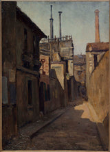 germain-eugene-bonneton-1900-passage-entry-moret-street-cordelieres-art-print-fine-art-reproductie-muurkunst