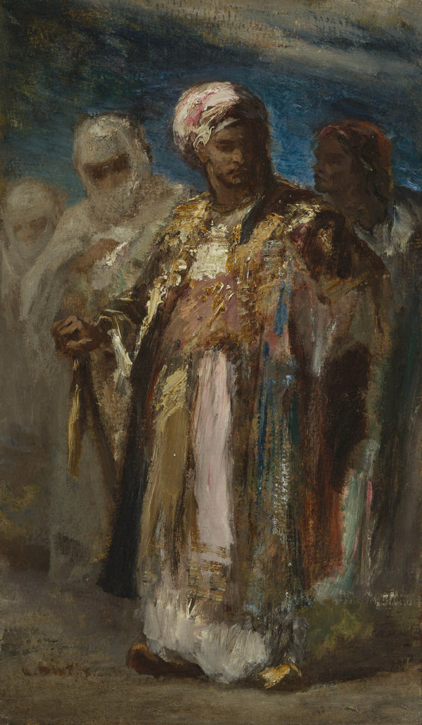 narcisse-virgilio-diaz-de-la-pena-1845-men-in-oriental-costumes-art-print-fine-art-reproduction-wall-art-id-av9qon4zx