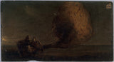 anonüümne-1860-õhupalli kukkumine-kujutis-kunst-reproduktsioon-seinakunst
