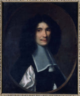 Portretul-anonim-1660-de-un-om-identificat-anterior-ca-nicolas-fouquet-1615-1680-print-art-reproducție-de-perete