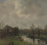 jacob-maris-1891-paesaggio-vicino-all'aia-stampa-d'arte-riproduzione-d'arte-wall-art-id-avgbyqi5e