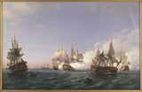 阿尔伯特贝格1870-与英国人在1704年的战争中进行的神庙之战-艺术印刷-精美的艺术复制品-墙-艺术-id-avi1d3006