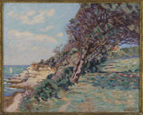 armand-guillaumin-1892-saint-palais-the-punta-della-dogana-agosto-92-10-am-art-print-fine-art-reprodução-arte-de-parede