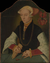 бартхел-бруин-млађи-1557-портрет-ане-жена-слосгин-породица-колоњска умјетност-тисак-ликовна-репродукција-зид-умјетност-ид-ависв1лвм