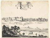 onbekend-1679-uitsig-van-die-stad-van-ahmadabad-kuns-druk-fyn-kuns-reproduksie-muurkuns-id-avjisg2fo