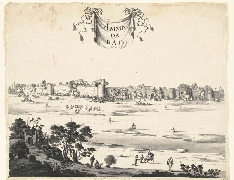 unknown-1679-view-of-the-city-of-ahmadabad-art-print-fine-art-reproduction-wall-art-id-avjisg2fo