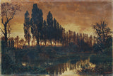 Ferdinand-Knab-1886-巴伐利亚乡村艺术版画精美艺术复制品墙艺术id-avm9of26u