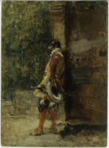 玛丽亚诺·福图尼·马尔萨尔1876年，骑士艺术打印精细艺术复制品墙艺术id-avmc3kcif