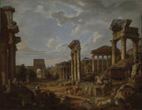 giovanni-paolo-panini-1741-a-capriccio-of-the-forum-roman-print-art-reproducție-de-art-fină-art-art-perete-id-avo3cxm40