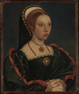 漢斯·霍爾拜因年輕的 1540 年年輕女子藝術印刷品藝術複製品牆藝術 id-avop2klg4 的肖像