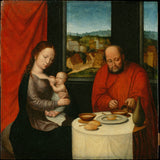 荷兰画家 16 世纪下半叶 16 世纪圣母子与圣约瑟夫艺术印刷品美术复制品墙艺术 id-avowdpage