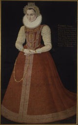 未知未知女人稱為索菲亞 1547-1611 瑞典公主薩克森公爵夫人勞藝術印刷精美藝術複製品牆藝術 id avp4xkf56