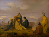 jorgen-v-sonne-1833-a-lahinguväli-hommikul-pärast-lahingut-kunstitrükk-fine-art-reproduction-wall-art-id-avpght20f