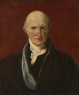 托馬斯·勞倫斯-1818-本傑明·韋斯特的肖像-藝術印刷-精美藝術-複製品-牆-藝術-id-avq5s4wjb 後復制