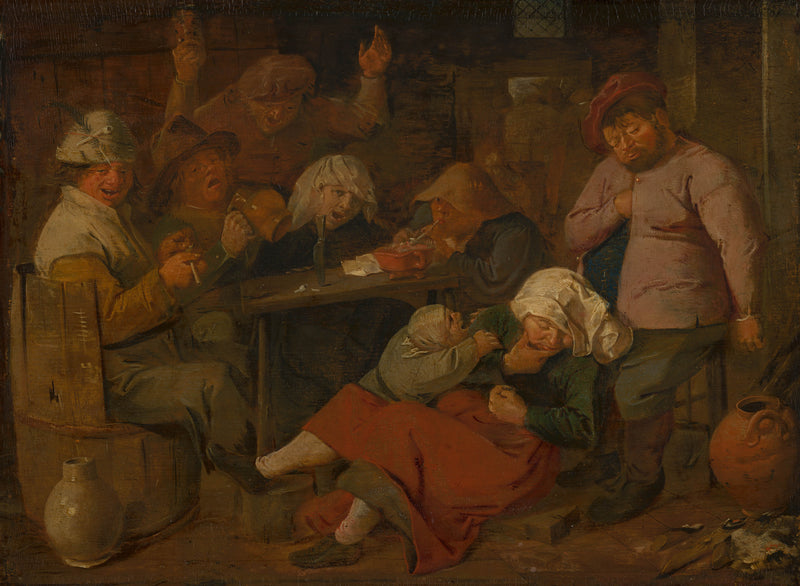 adriaen-brouwer-1626-drunken-peasants-at-an-inn-art-print-fine-art-reproduction-wall-art-id-avqs4wodb