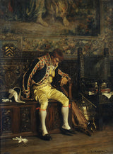 查爾斯·巴格-1871-a-footman-sleeping-art-print-fine-art-reduction-wall-art-id-avtdbylof