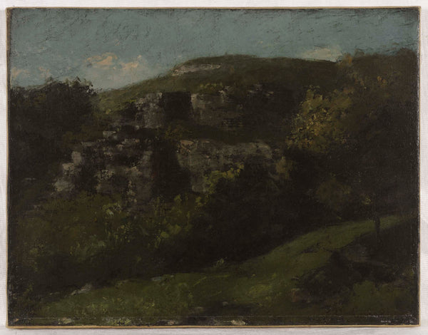 gustave-courbet-1869-rocks-in-ornans-art-print-fine-art-reproduction-wall-art