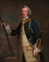約翰-沃拉斯頓-1758-海軍軍官的肖像藝術印刷精美藝術複製品牆藝術 id-avvgcdsp3