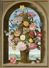 ambrosius-bosschaert-den-älder-1618-vas-med-blommor-i-ett-fönster-konsttryck-fin-konst-reproduktion-väggkonst-id-avvhx4i8q
