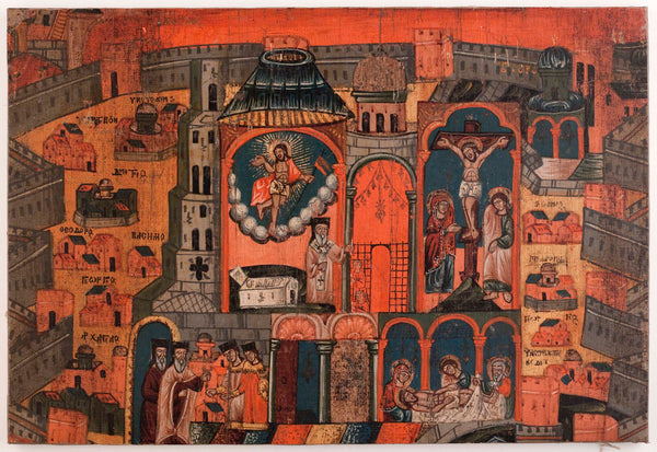 anonymous-the-week-of-revival-canvas-commemorative-pilgrims-in-jerusalem-art-print-fine-art-reproduction-wall-art