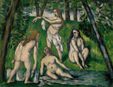 paul-Cezanne-fire-bathers-fire-badegjester-art-print-fine-art-gjengivelse-vegg-art-id-avz3ihovk