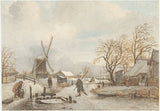 格里特-兰伯特-1815-冬季景观-艺术印刷-美术复制品-墙艺术-id-avznhe2y0