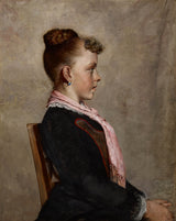 塞缪尔·g·理查兹年轻女孩的小格雷琴的假定肖像艺术印刷精美艺术复制品墙艺术 id-aw1kyk8by