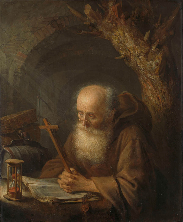 gerard-dou-1664-a-hermit-art-print-fine-art-reproduction-wall-art-id-aw1mt5tt9