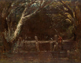 John-Constable-1830-krajobraz-zamek-sztuka-druk-reprodukcja-dzieł sztuki-sztuka-ścienna-id-aw2hswktw