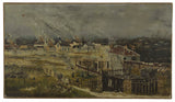 henri-dit-le-douanier-rousseau-1882-batalla-de-villiers-episodio-de-la-guerra-de-1870-impresión-de-bellas-artes-reproducción-arte-de-pared