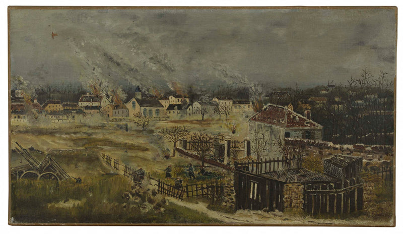 henri-dit-le-douanier-rousseau-1882-battle-of-villiers-episode-of-the-1870-war-art-print-fine-art-reproduction-wall-art