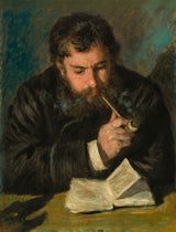 皮埃尔·奥古斯特·雷诺阿1872年克劳德·莫奈艺术印刷精美艺术复制品墙艺术idaw5g3di40