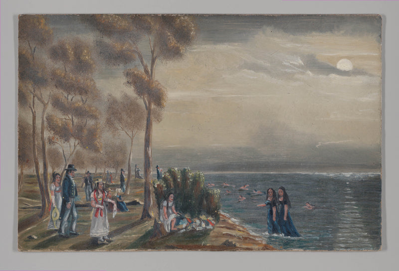 william-p-chappel-1870-bathing-party-art-print-fine-art-reproduction-wall-art-id-aw669petx