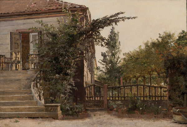 christen-kobke-1845-garden-stairs-by-the-artist-paint-the-living-room-of-blegdammen-art-print-fine-art-reproduction-wall-art-id-aw7aanehr