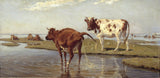 西奥多·菲利普森-1885-萨索尔姆上的奶牛-艺术印刷品-美术复制品-墙艺术-id-aw84fcggi