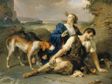 johann-peter-krafft-1825-arindal-and-daura-art-print-fine-art-reproduktion-wall-art-id-aw8rlr863