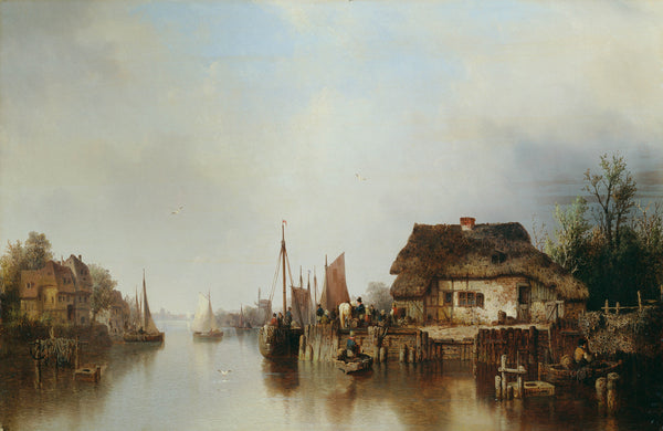 ludwig-hermann-1852-scheldeufer-art-print-fine-art-reproduction-wall-art-id-aw94hbulz