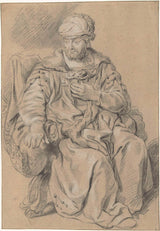 gerbrand-van-den-eeckhout-1631-siddende-orientalsk-kunst-print-fin-kunst-reproduktion-vægkunst-id-aw9z13463